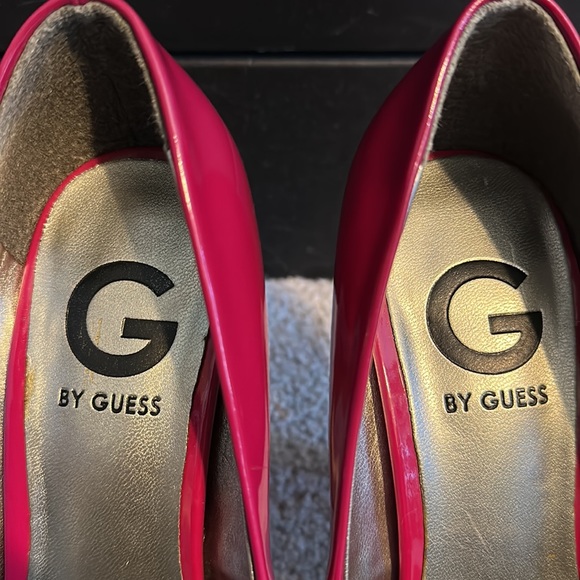 Bright Magenta High Heels - Picture 6 of 7